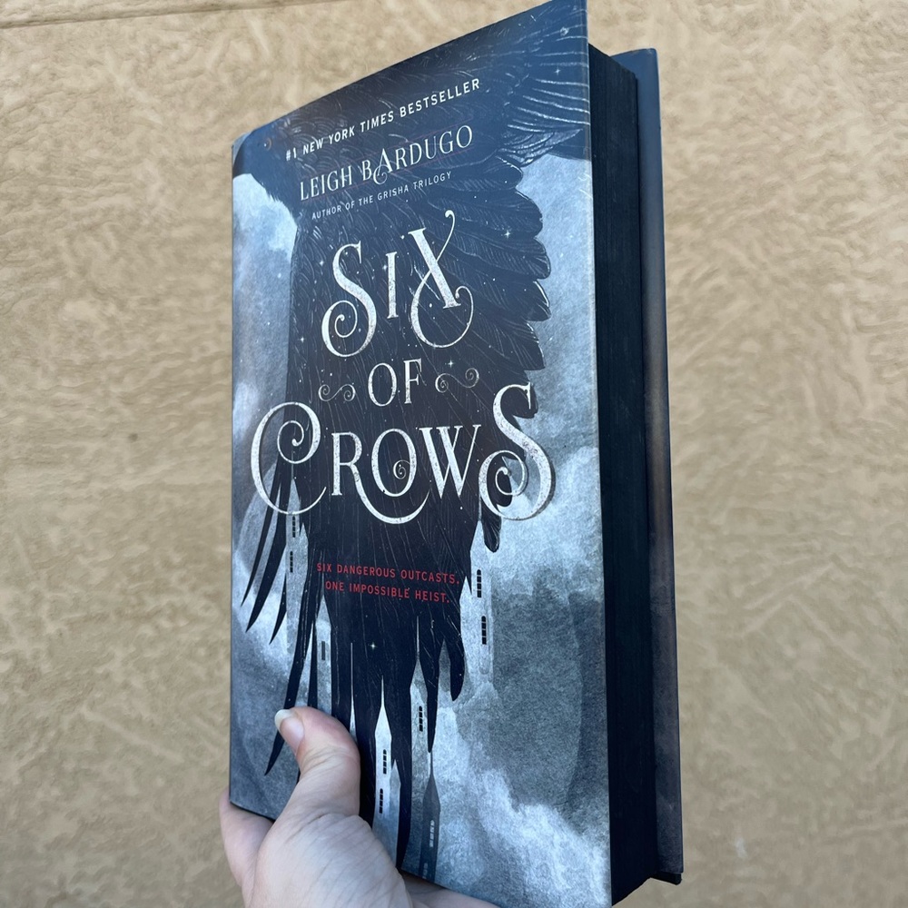 First Edition Sprayed Edges Six of Crows Hardcover